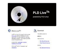 Tablet Screenshot of livecd.pld-linux.org