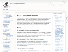 Tablet Screenshot of pld-linux.org
